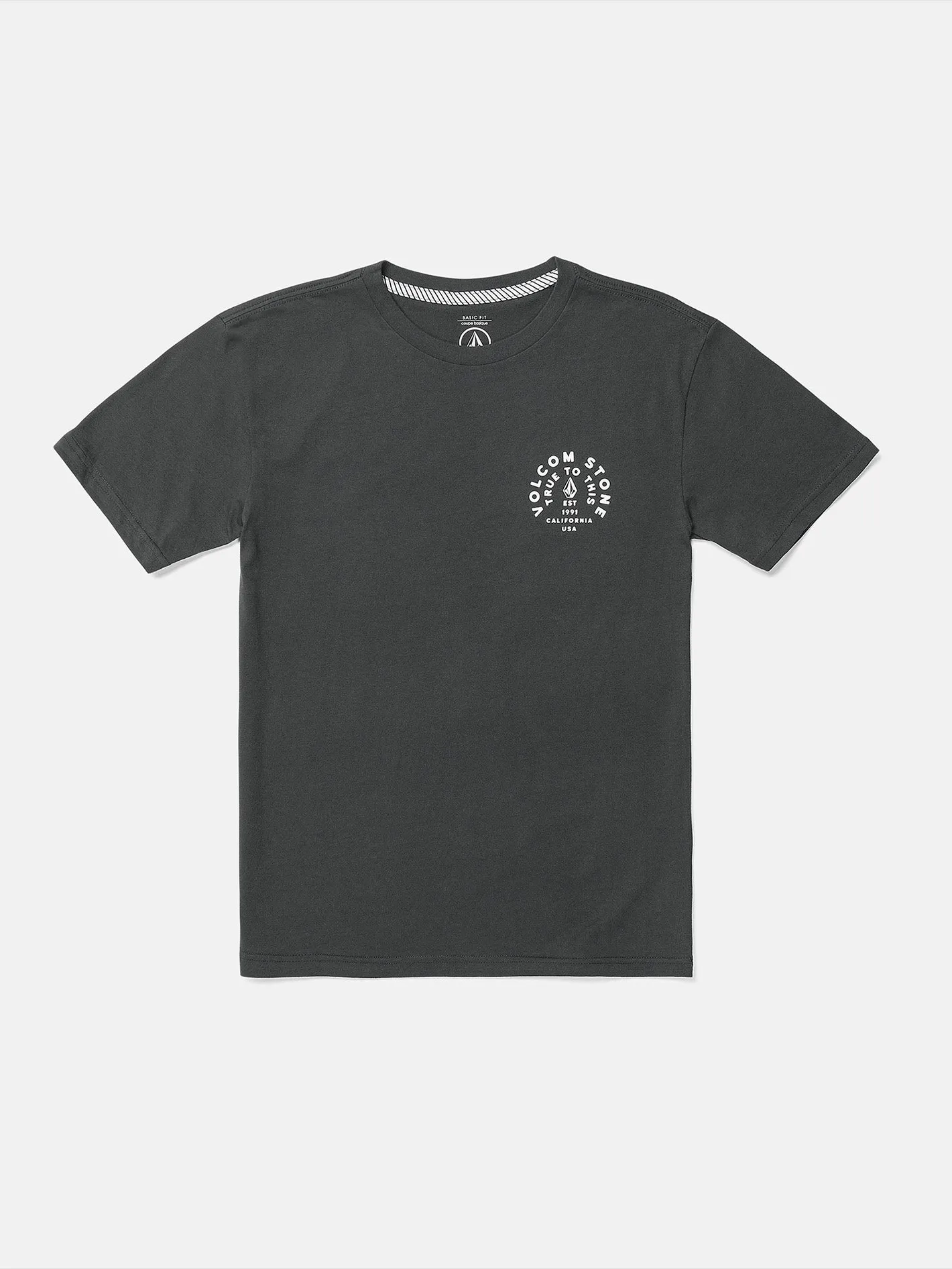Big Boys Tennon Short Sleeve Tee - Stealth sold by Volcom