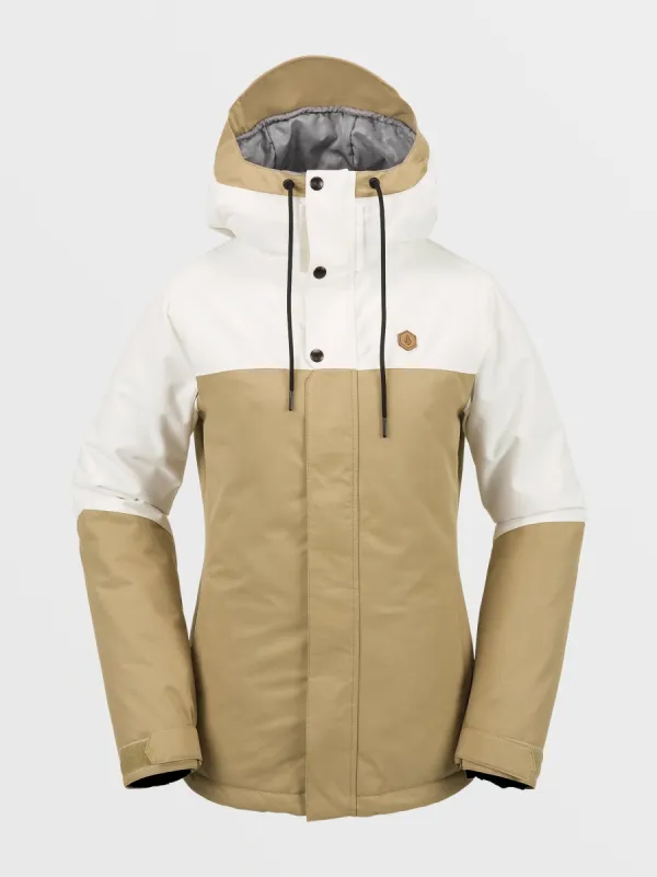 Womens Bolt Insulated Jacket - Dark Khaki sold by Volcom