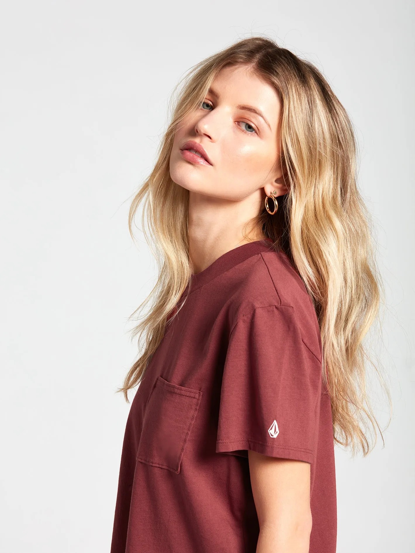 Pocket Stone Tee - Bark Brown sold by Volcom product image thumbnail 3