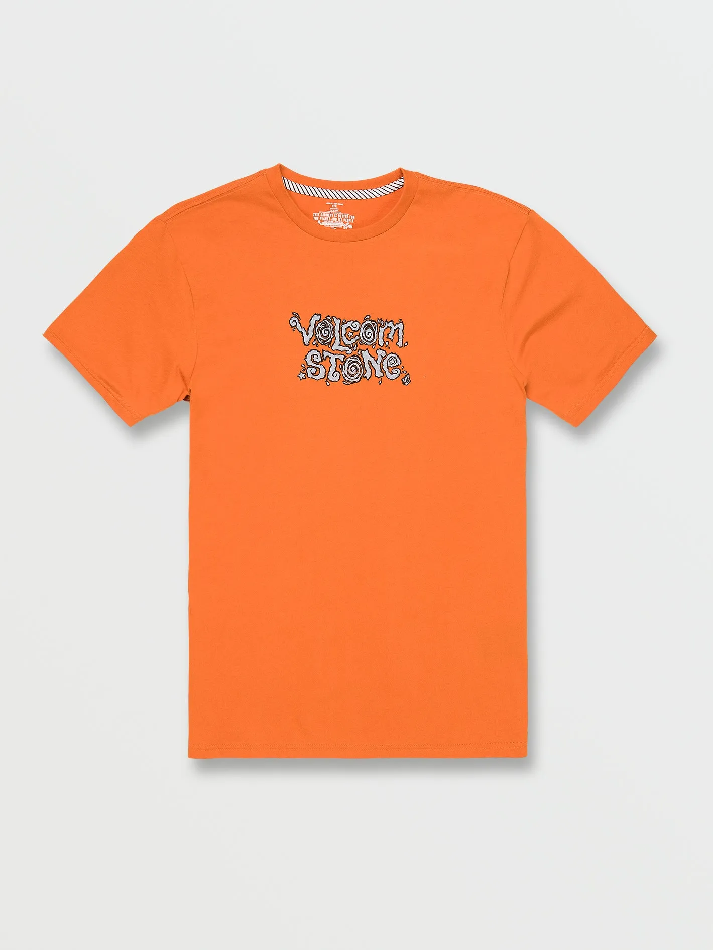 Featured Artist Justin Hager In Type Short Sleeve Tee - Saffron sold by Volcom product image thumbnail 2