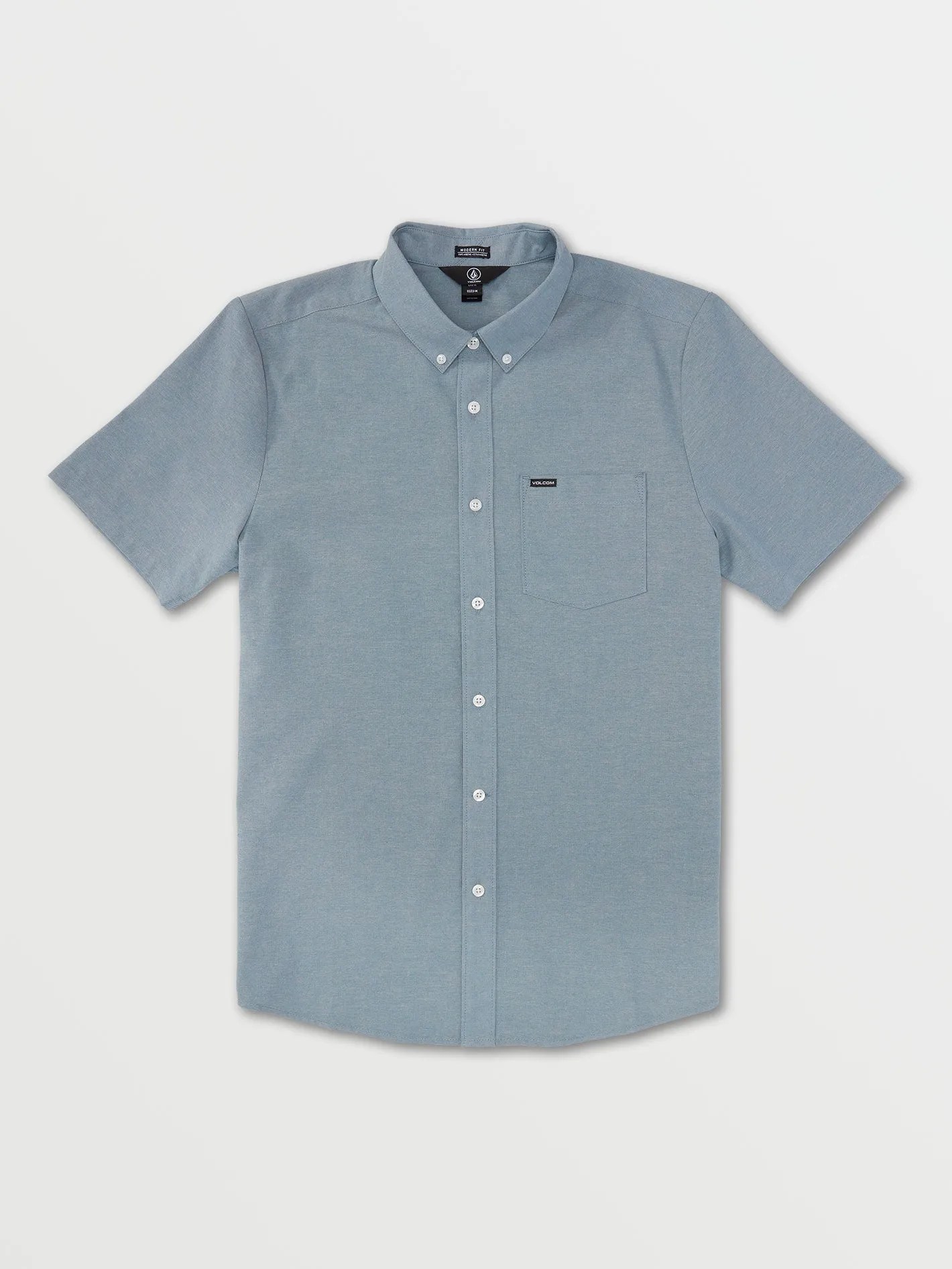 Curwin Short Sleeve Shirt - Blue sold by Volcom