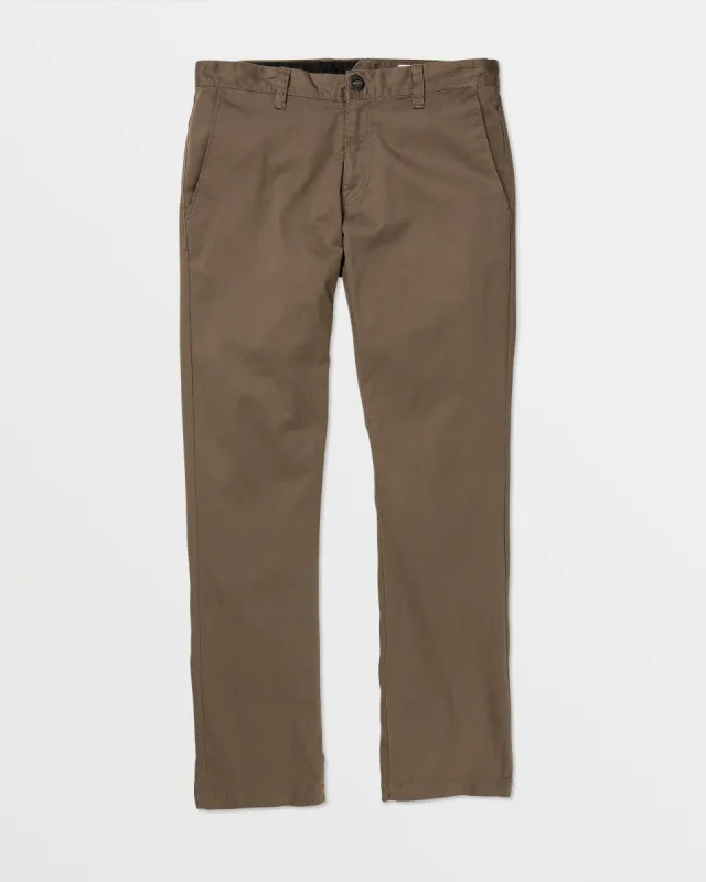 Frickin Modern Stretch Pants - Mushroom sold by Volcom