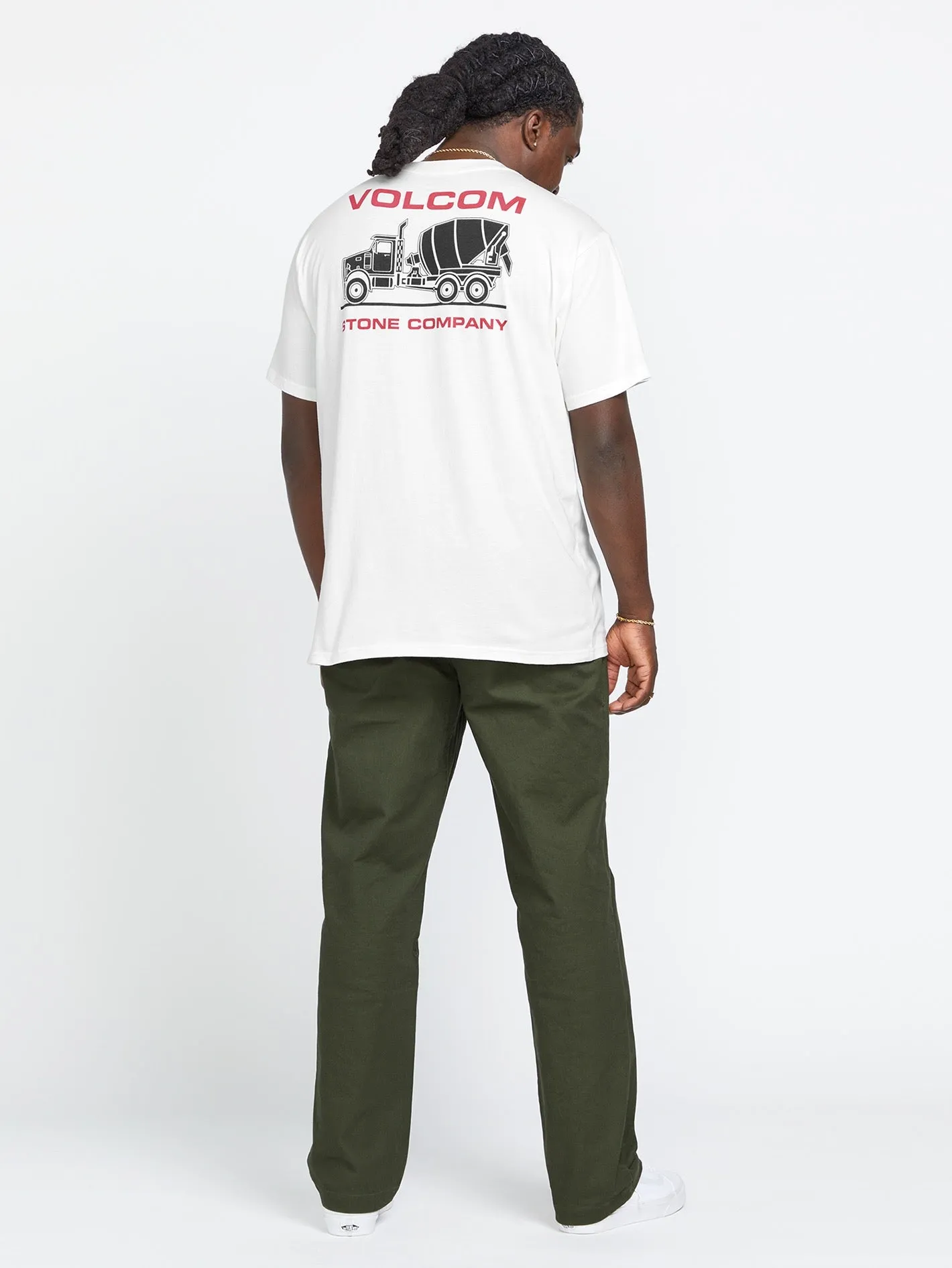 Skate Vitals Grant Taylor Short Sleeve Tee 1 - Off White sold by Volcom product image thumbnail 2