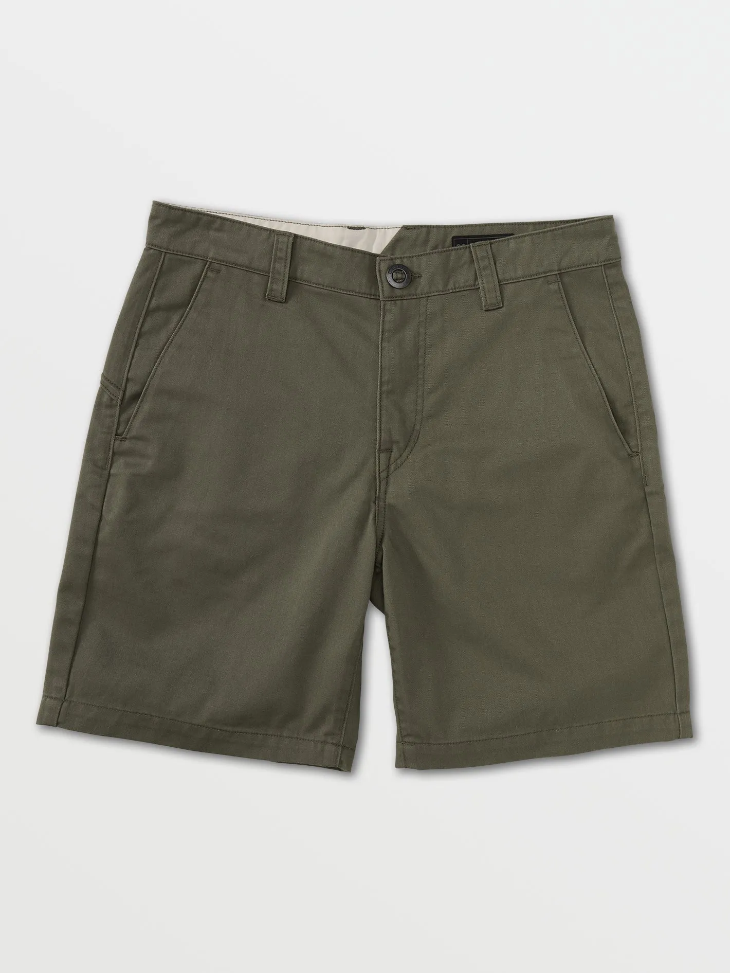 Barracks Relaxed Chino Shorts - Army Green Combo sold by Volcom product image thumbnail 2