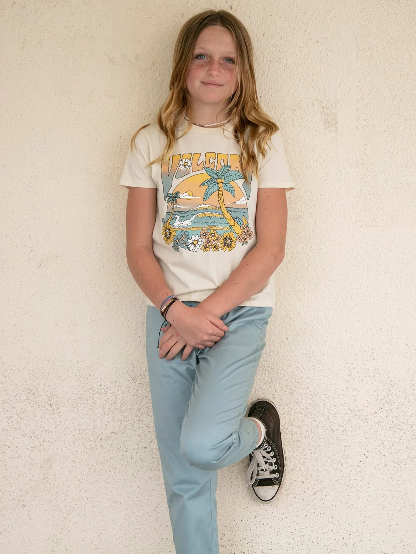 Girls Last Party Tee - Cloud sold by Volcom product image thumbnail 2