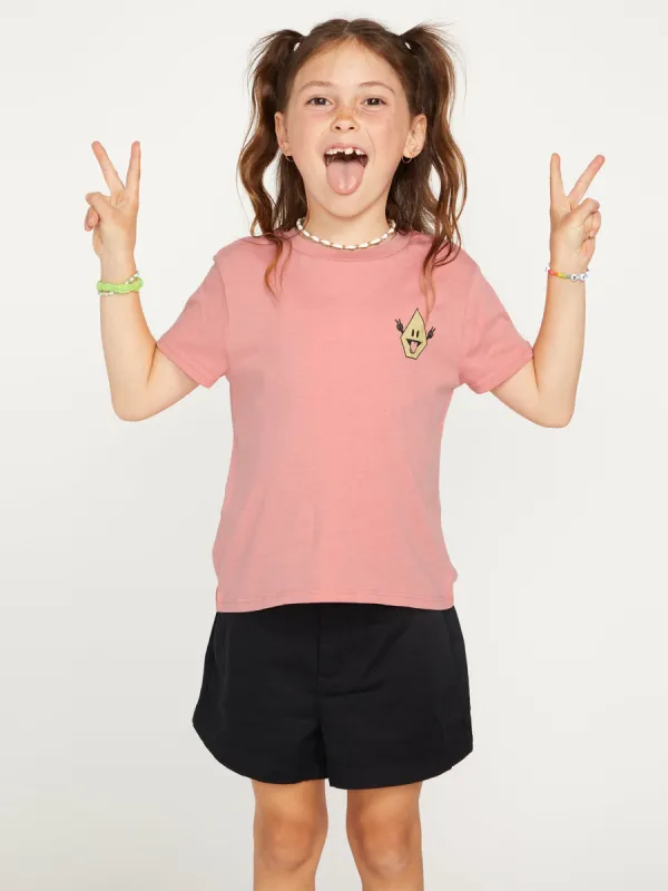 Girls Last Party Tee - Desert Pink sold by Volcom