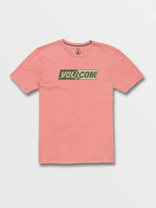 Stone Split Short Sleeve Tee - Desert Sand sold by Volcom