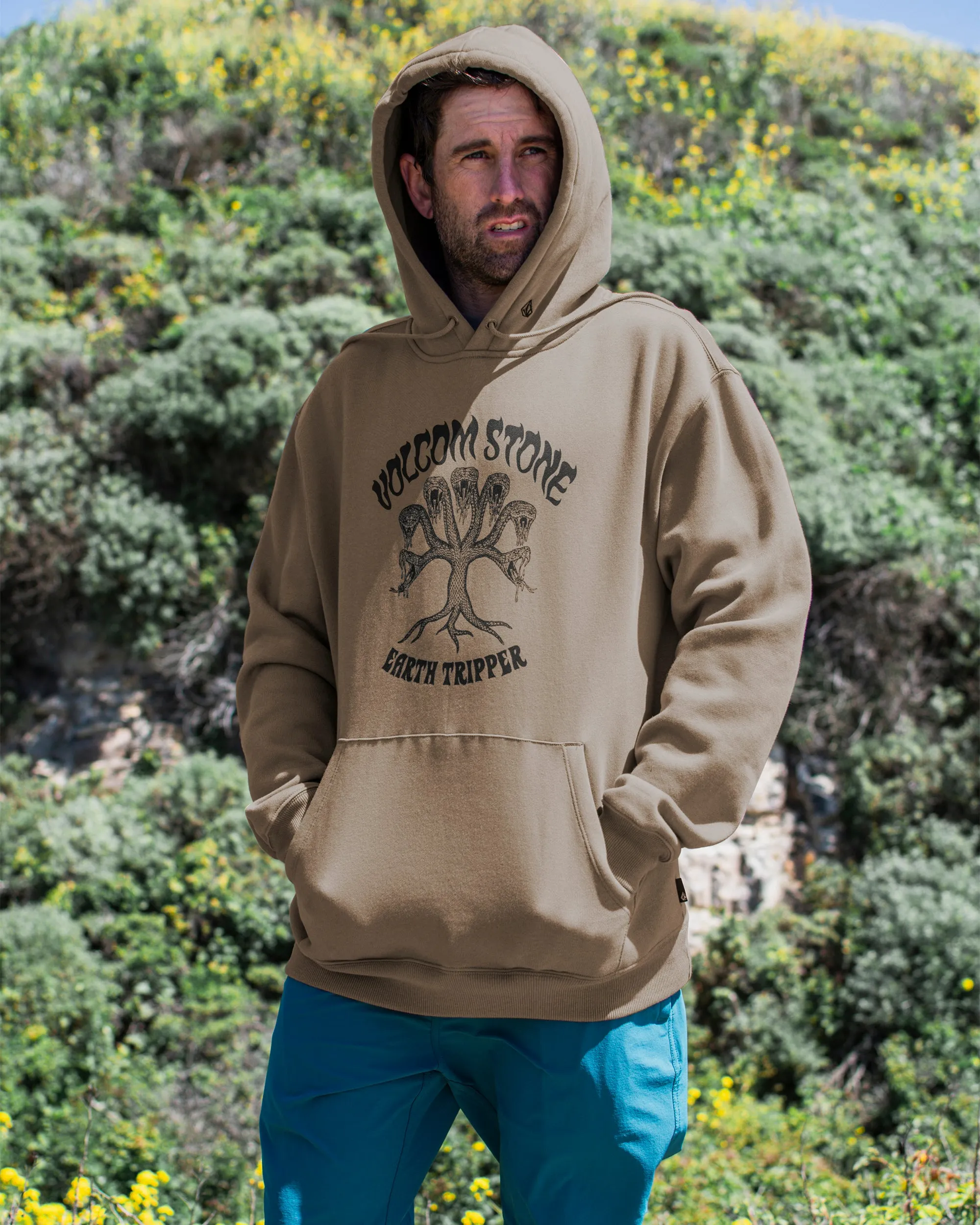 Watanite Pullover Hoodie - Teak sold by Volcom