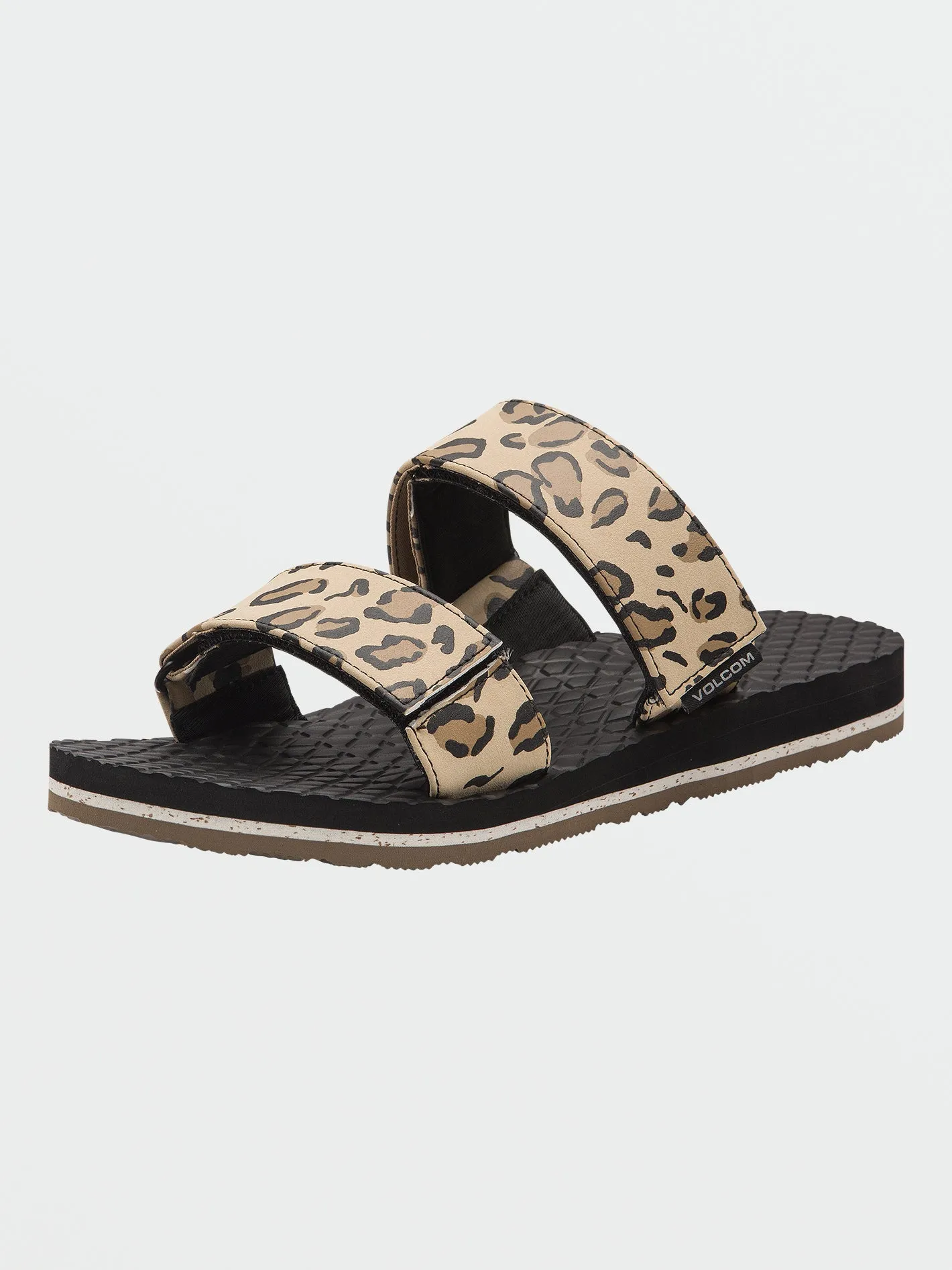 Womens Eco Recliner Slide Sandals - Leopard sold by Volcom product image thumbnail 5
