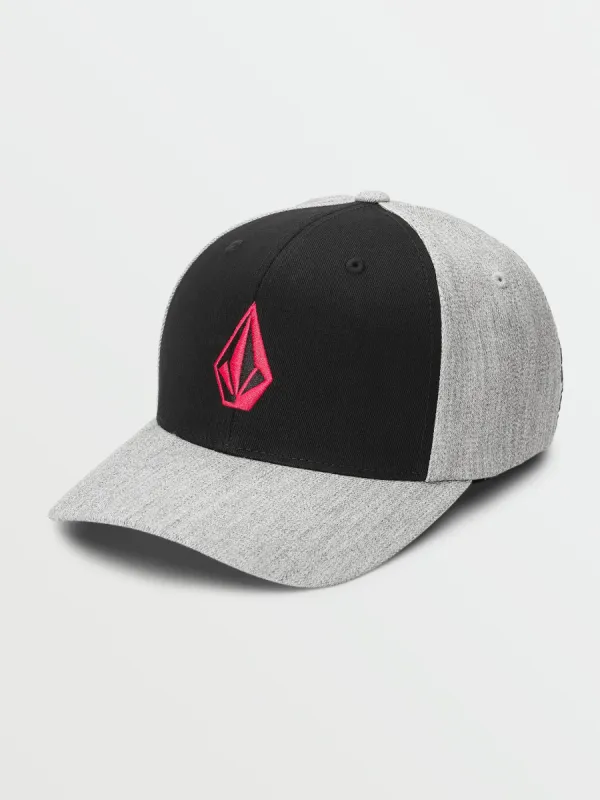 Full Stone Heather Flexfit Hat - Black Combo sold by Volcom