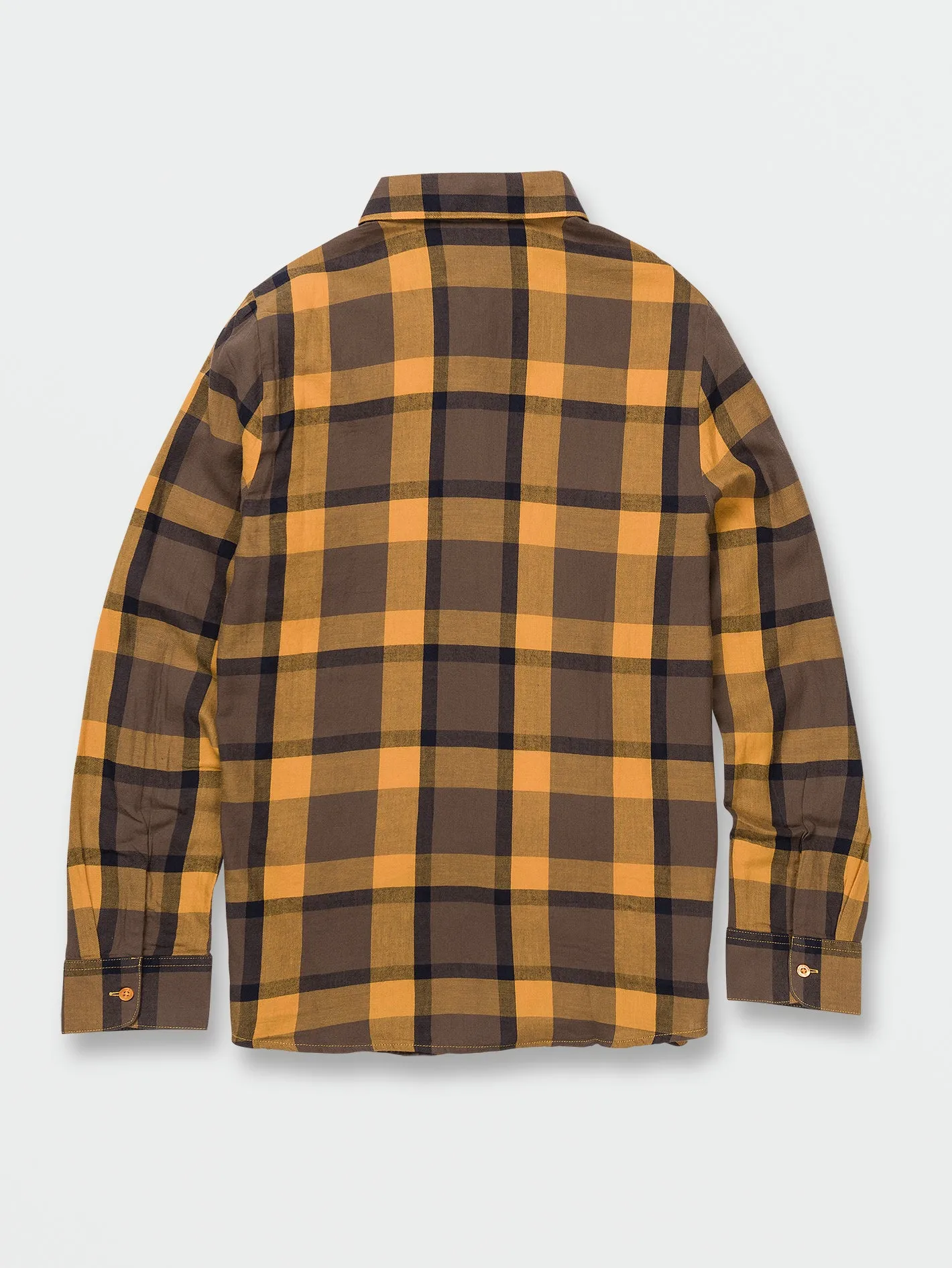 Curwin Long Sleeve Flannel - Vintage Gold sold by Volcom product image thumbnail 2