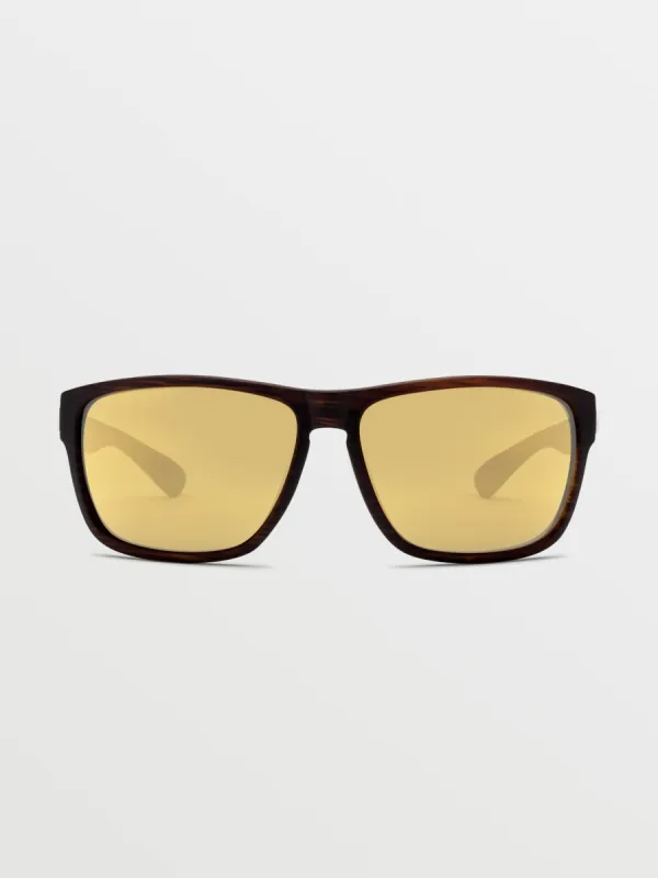 Baloney Sunglasses - Eye & Eye/Bronze Gold Mirror sold by Volcom