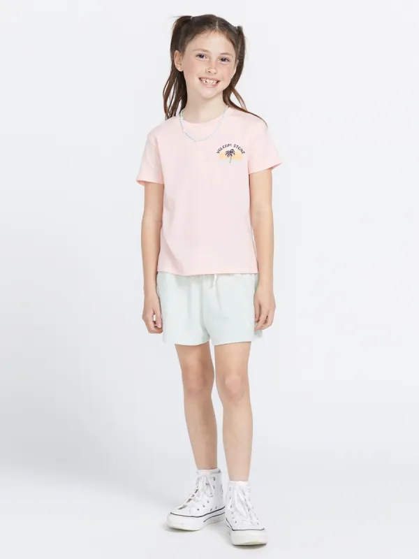Girls Last Party Tee - Light Peony sold by Volcom