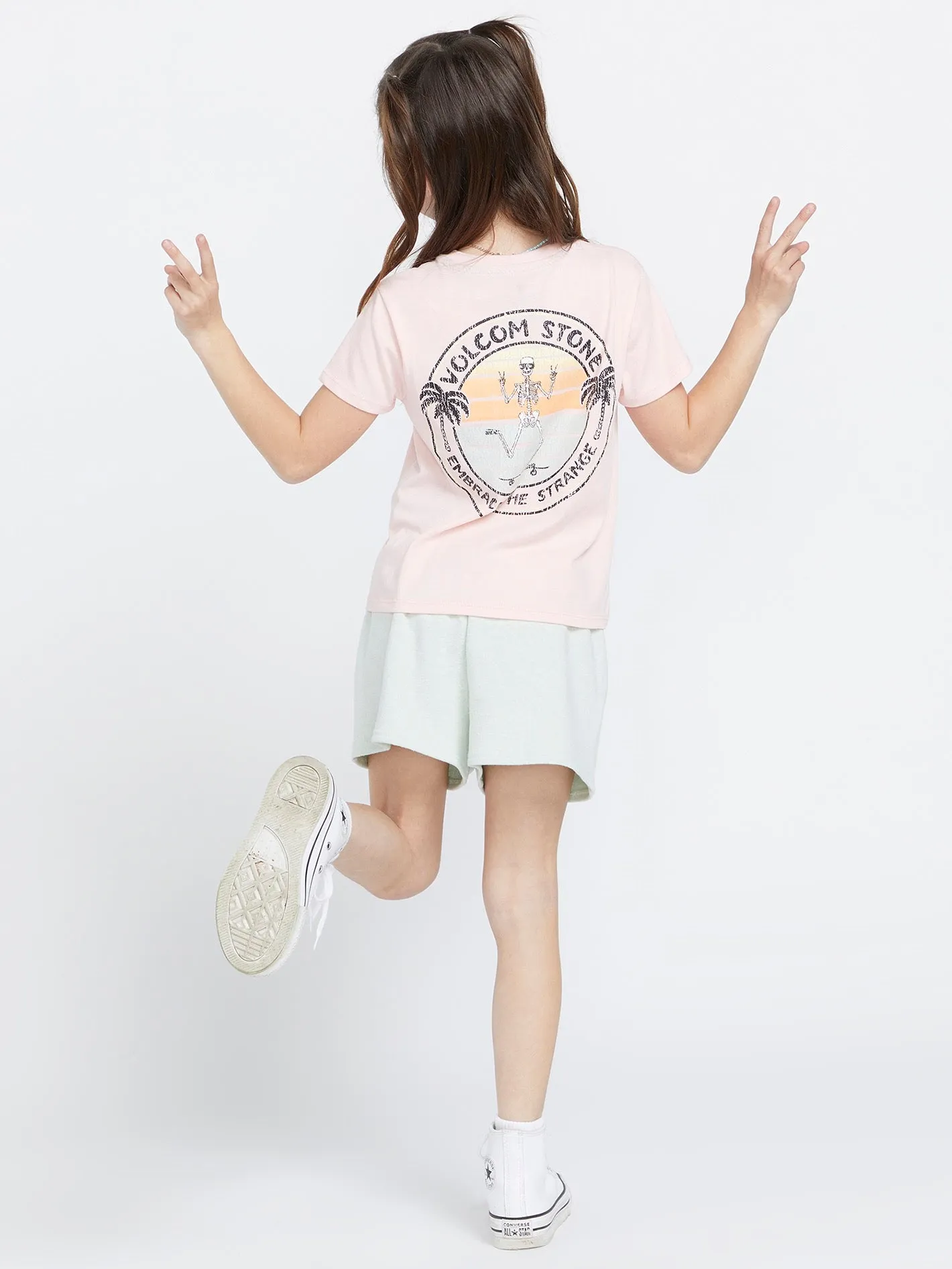 Girls Last Party Tee - Light Peony sold by Volcom product image thumbnail 4