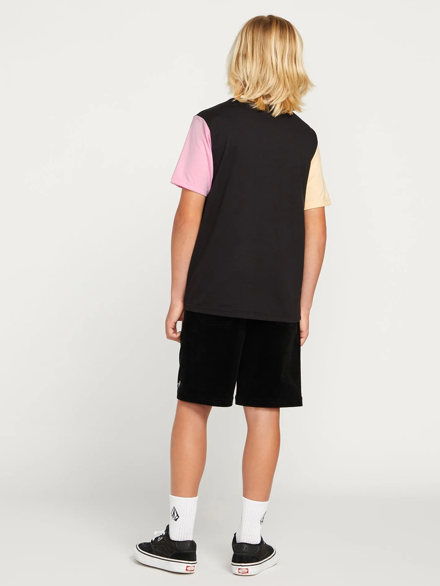 Big Boys Expostone Crew Short Sleeve Tee - Black sold by Volcom product image thumbnail 5