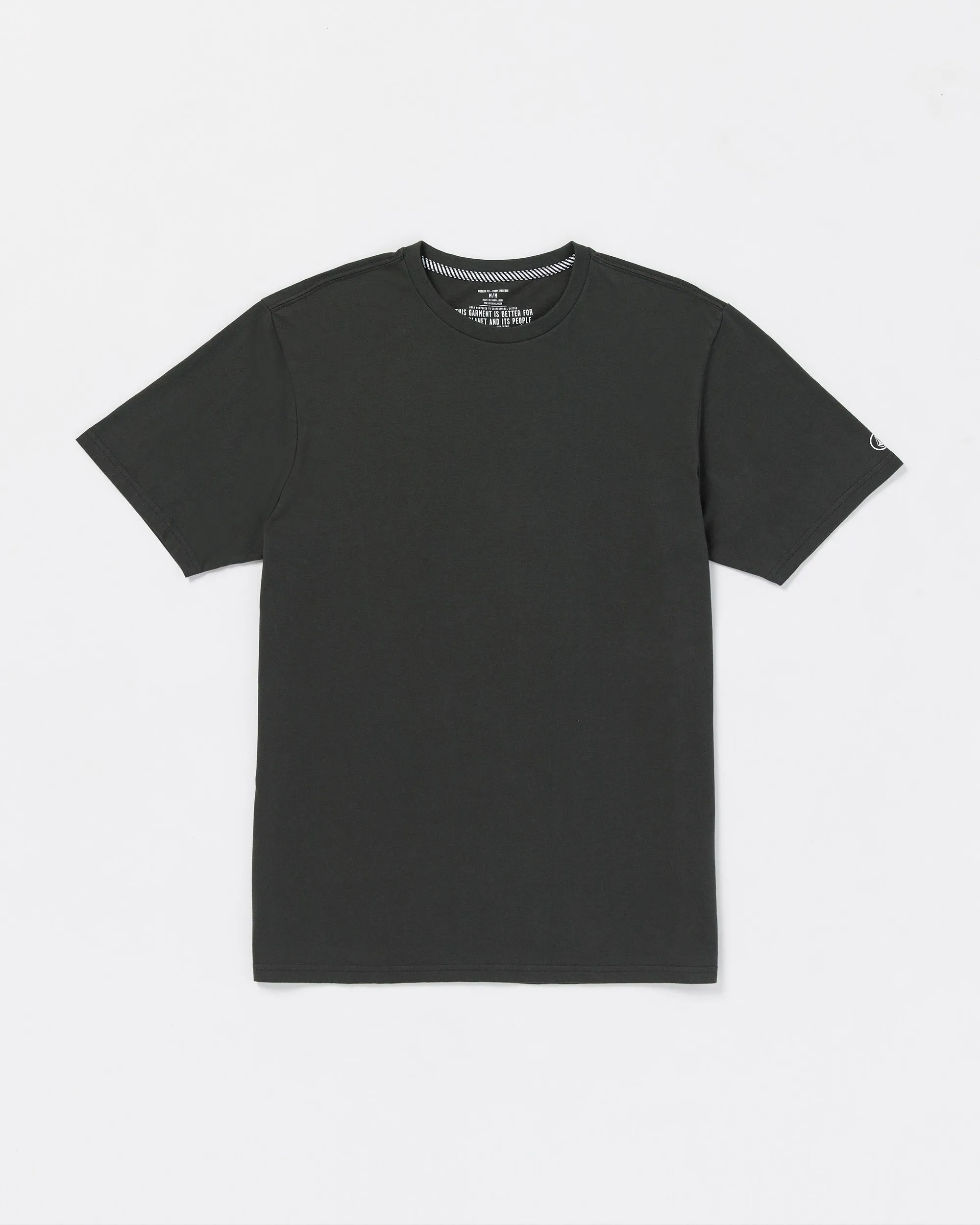 Solid Short Sleeve Tee - Stealth sold by Volcom