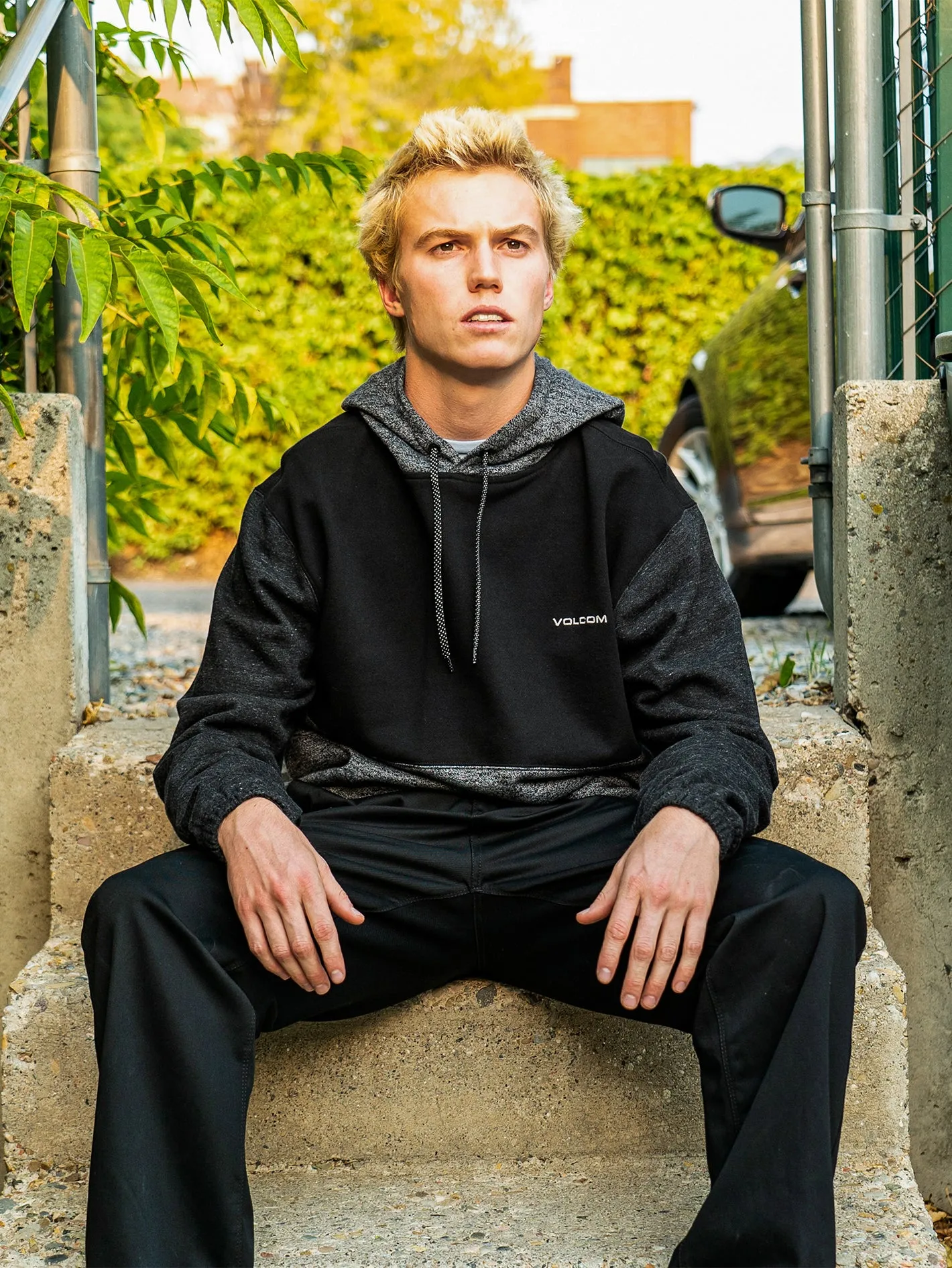Volcom Division Hoodie - Black sold by Volcom product image thumbnail 2