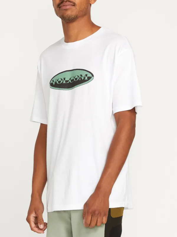 Ovoid Short Sleeve Tee - White made by Volcom
