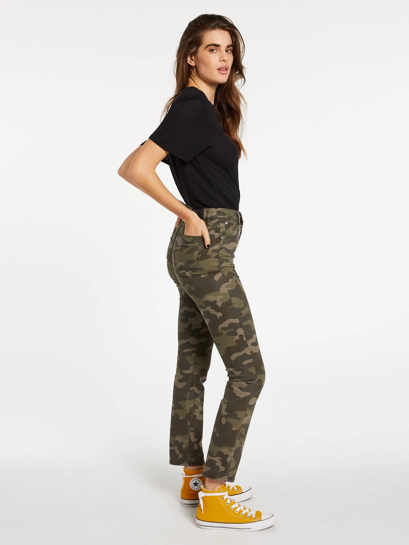 Super Stoned Skinny Jeans - Camouflage sold by Volcom product image thumbnail 3