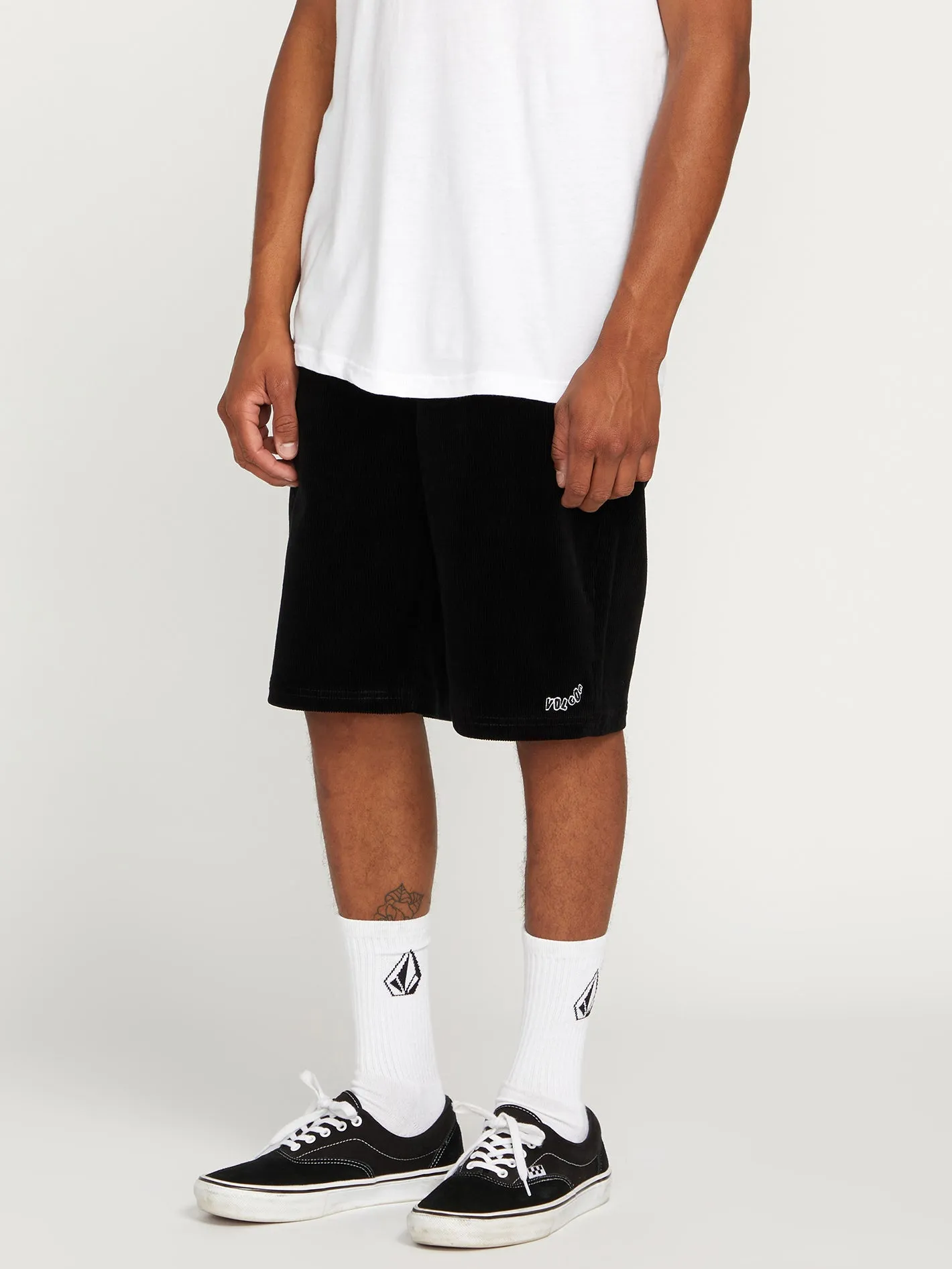 Outer Spaced Elastic Waist Shorts - Black Combo sold by Volcom product image thumbnail 5