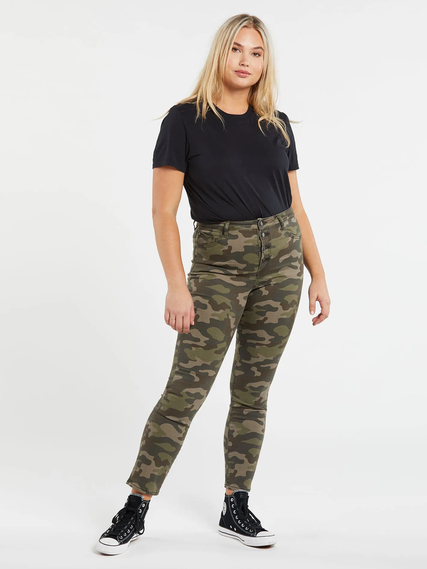 Super Stoned Skinny Jeans - Camouflage sold by Volcom product image thumbnail 5