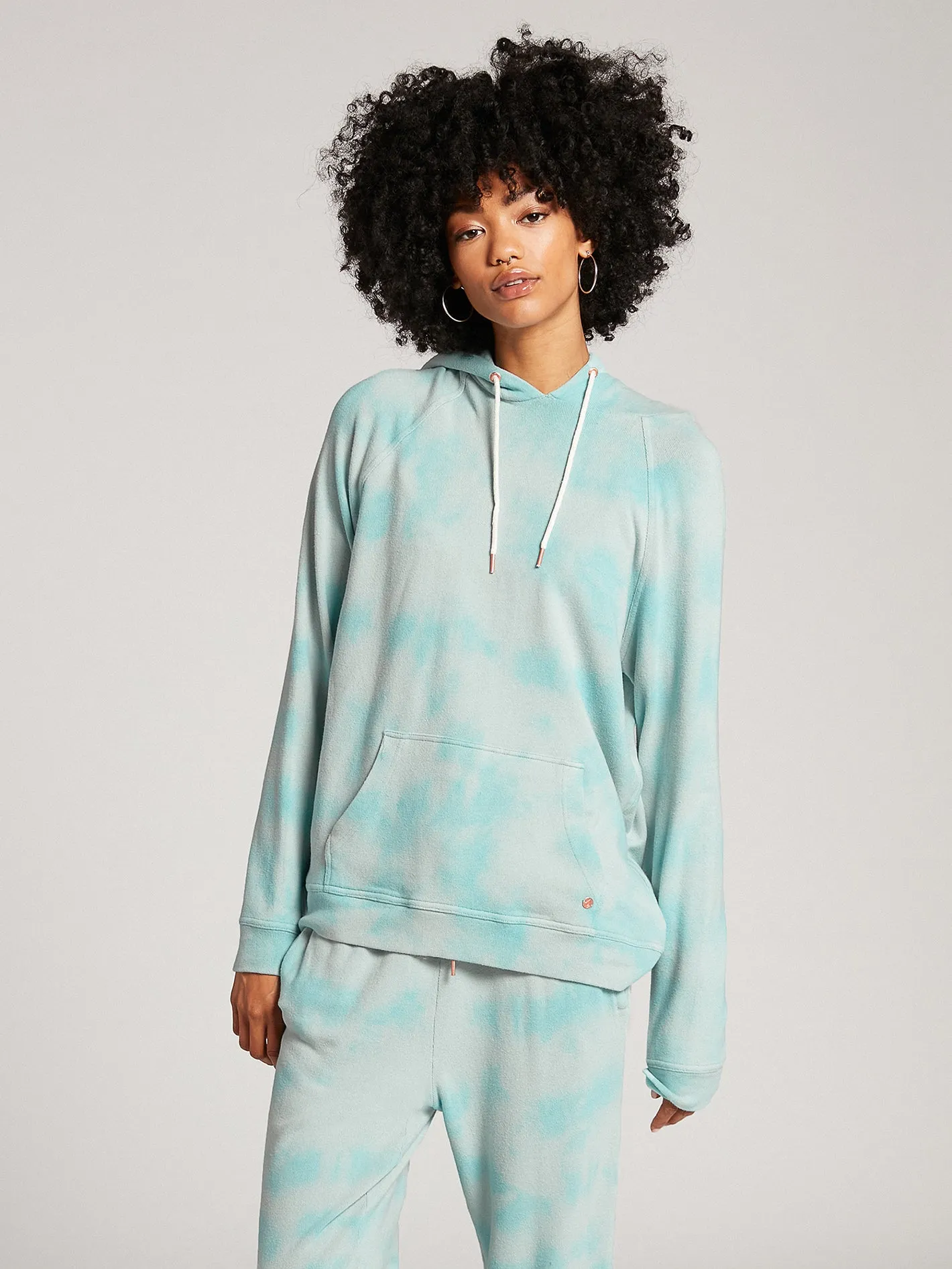 Lived In Lounge Hoodie - Blue Fog sold by Volcom product image thumbnail 3