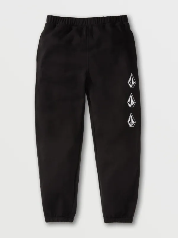 Iconic Stone Fleece Pants - Black made by Volcom