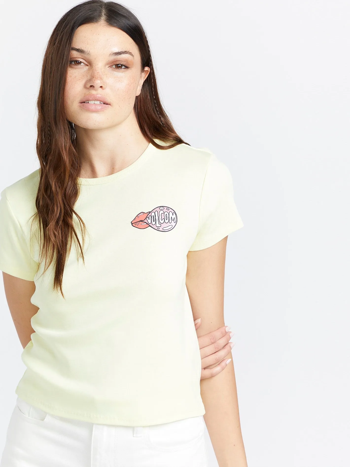 Have A Clue Tee - Lemon sold by Volcom product image thumbnail 3