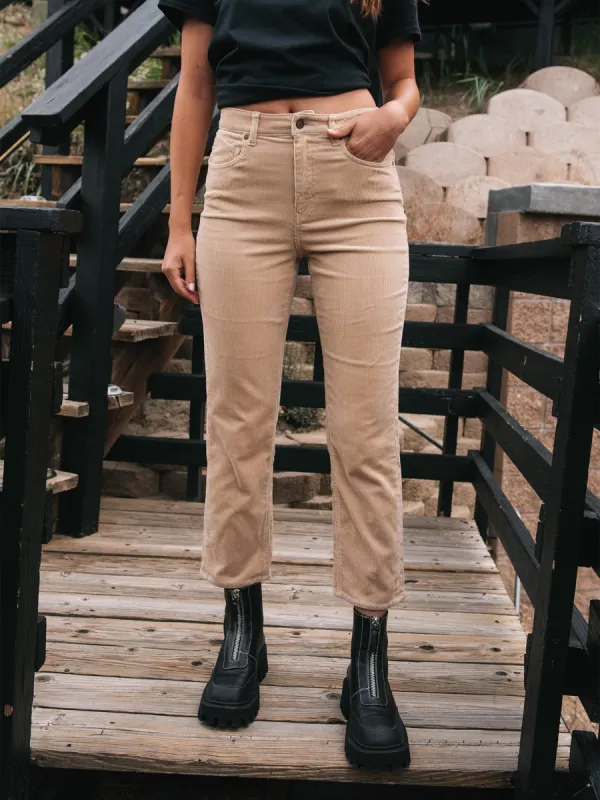 Stoned Straight Pants - Khaki sold by Volcom