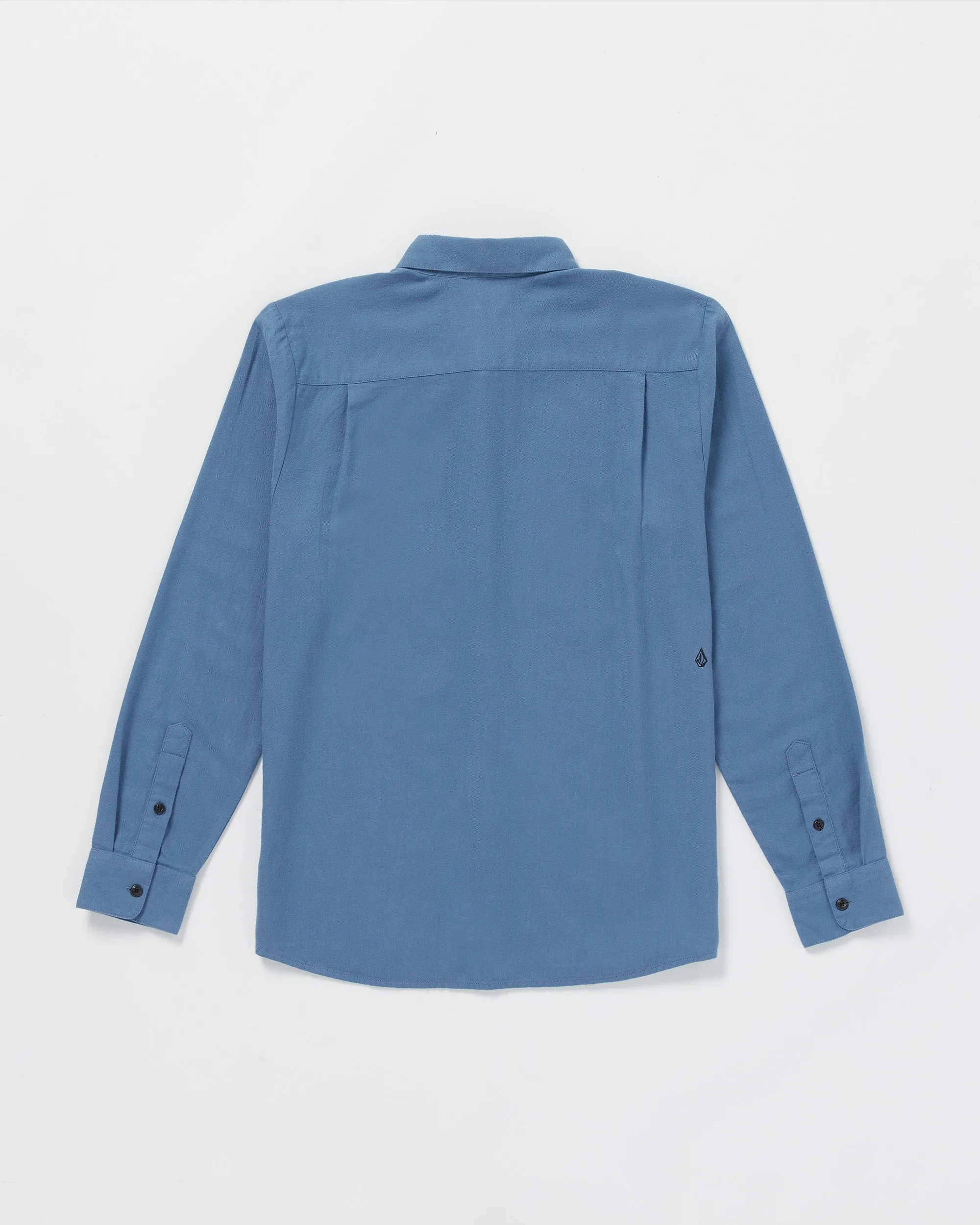 Caden Solid Long Sleeve Shirt - Blueberry sold by Volcom product image thumbnail 2