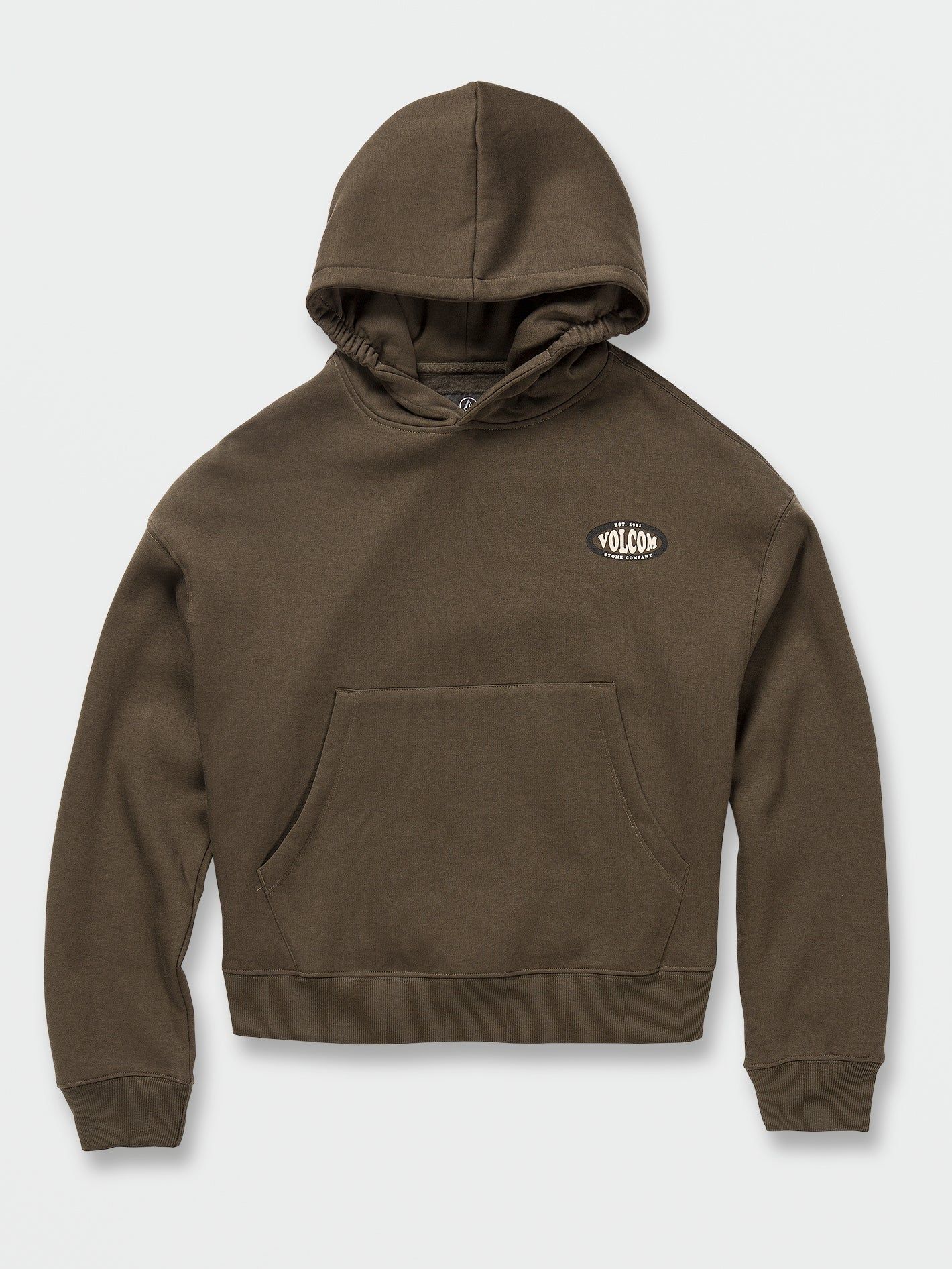 Big Boys Watanite Pullover Hoodie - Military sold by Volcom