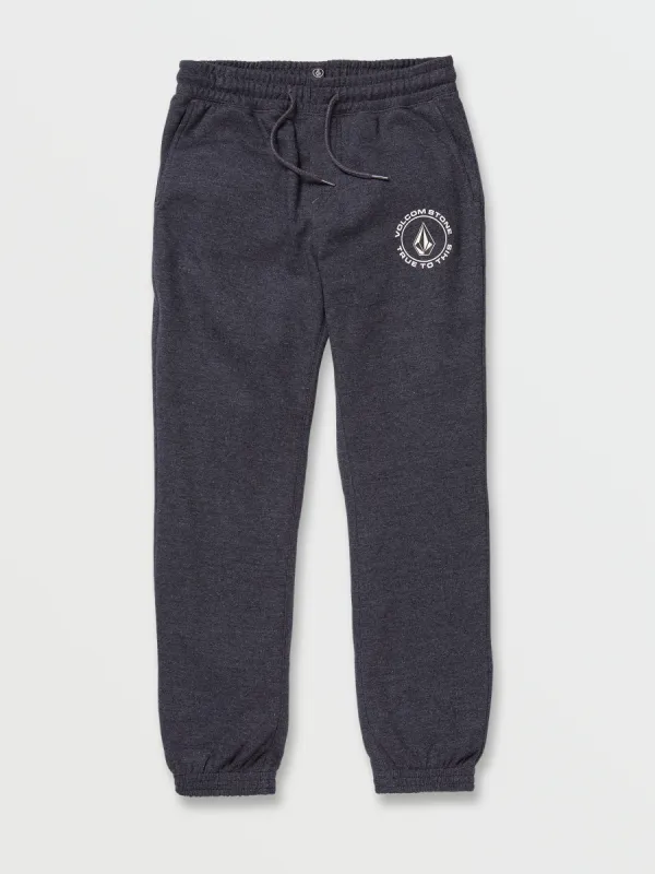 Big Boys True To This Fleece Pants - Navy Heather sold by Volcom