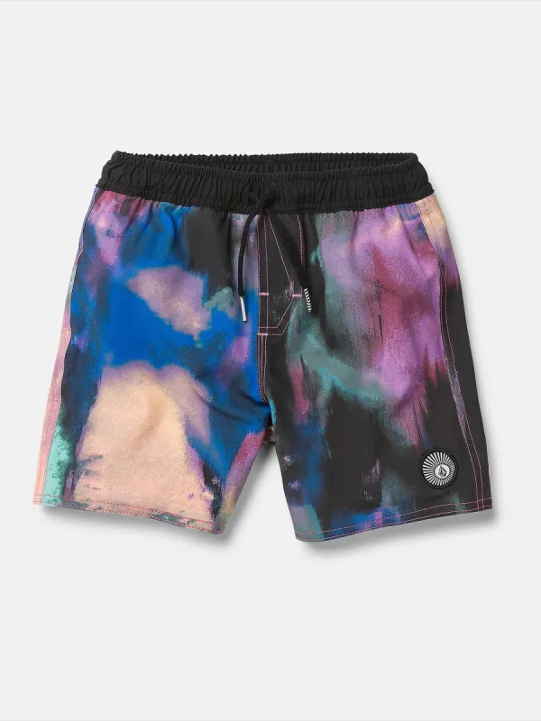 Little Boys Mix Pack Trunks - Black sold by Volcom