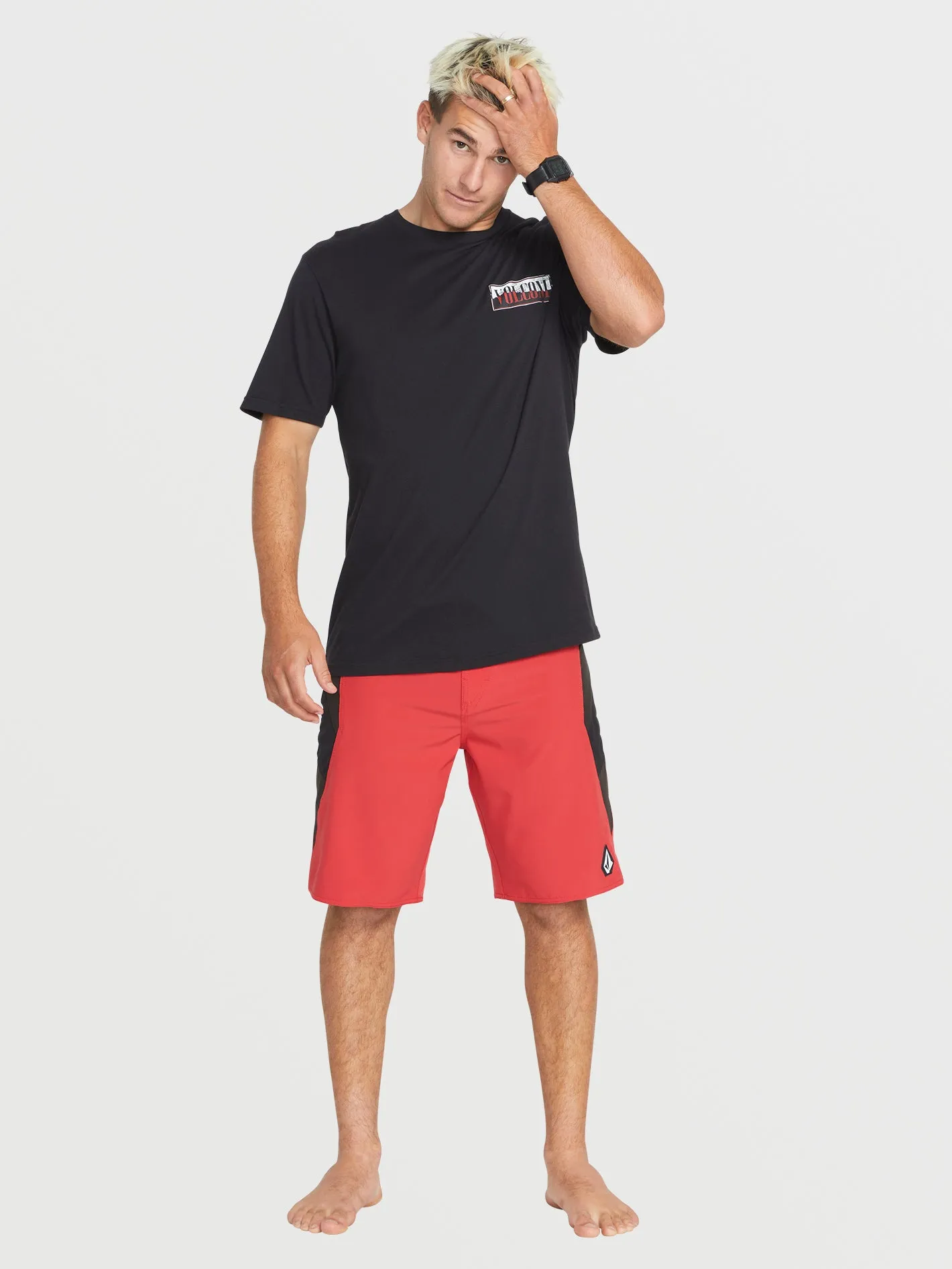 Surf Vitals Jack Robinson Short Sleeve Shirt - Black sold by Volcom product image thumbnail 2