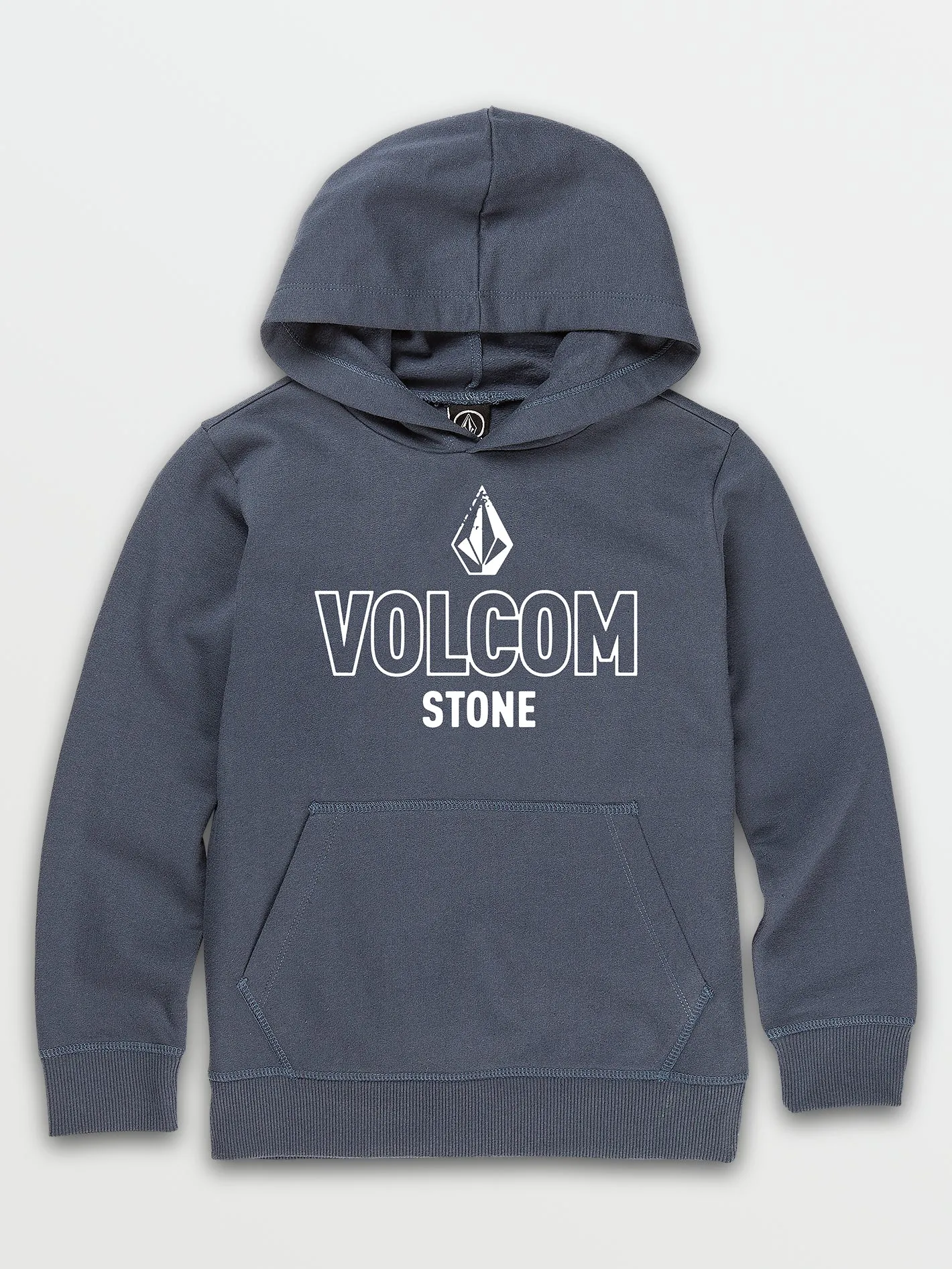 Little Boys Roundabout Pullover Fleece Hoodie - Faded Navy sold by Volcom