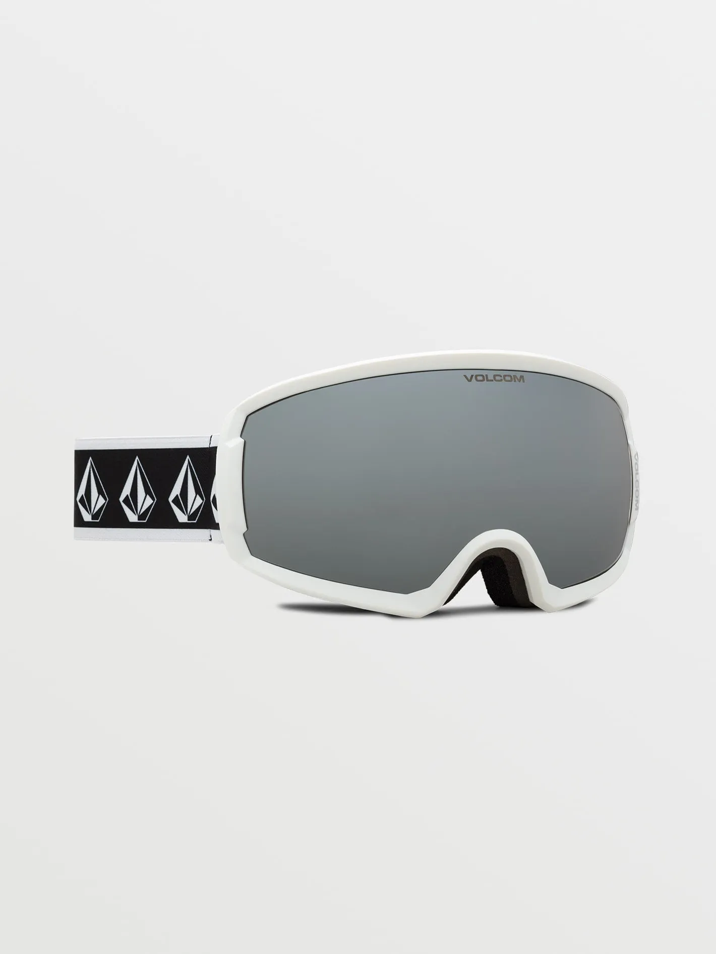 Migrations Goggle with Bonus Lens - White Rerun / Silver Chrome sold by Volcom