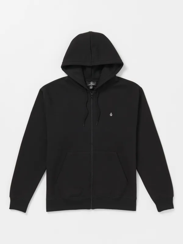 Single Stone Zip Hoodie - Black sold by Volcom