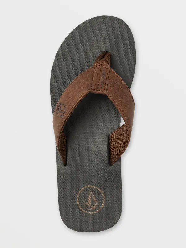 Vocation Sandal - Brown sold by Volcom
