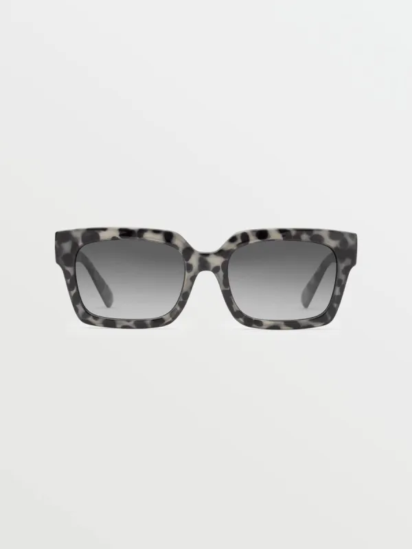 Domeinator Sunglasses - Gloss Nude Tort/Gray Gradient sold by Volcom