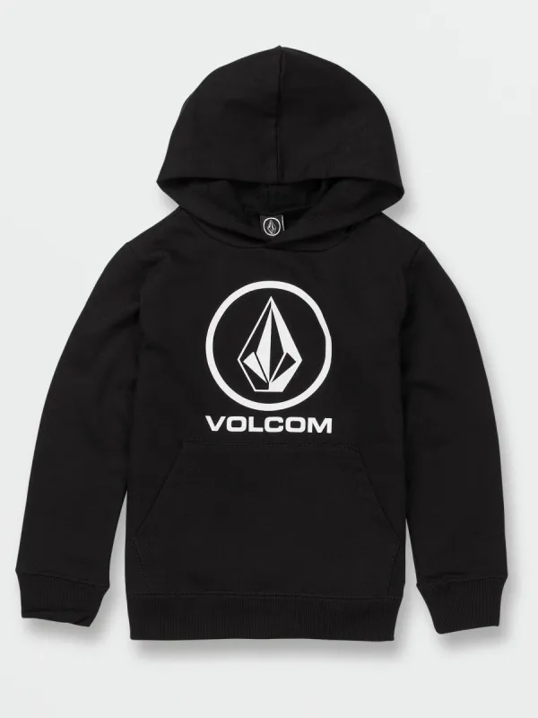 Little Boys Brass Tacks Fleece Hoodie - Black sold by Volcom
