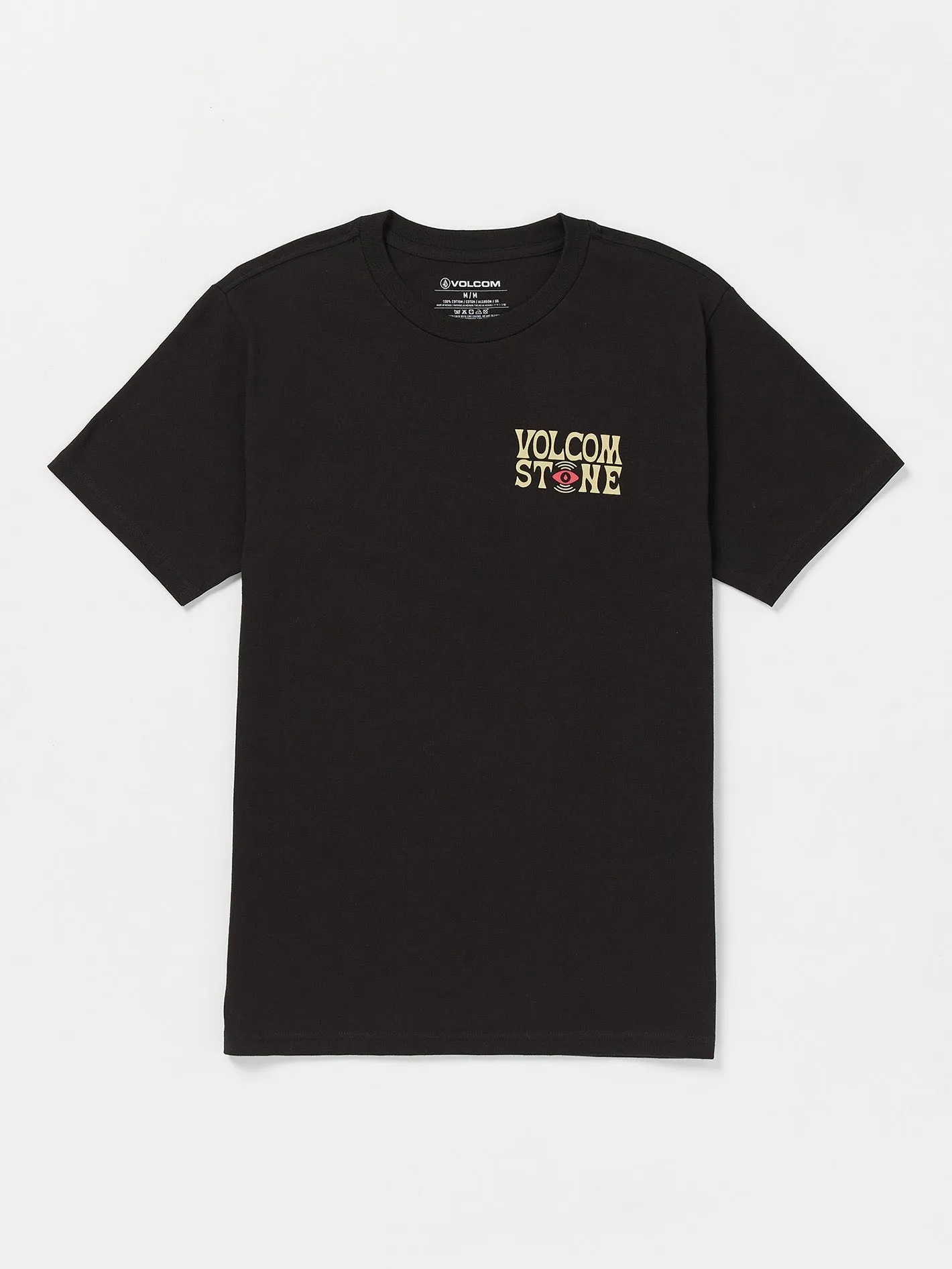 Viz Fray Short Sleeve Tee - Black sold by Volcom