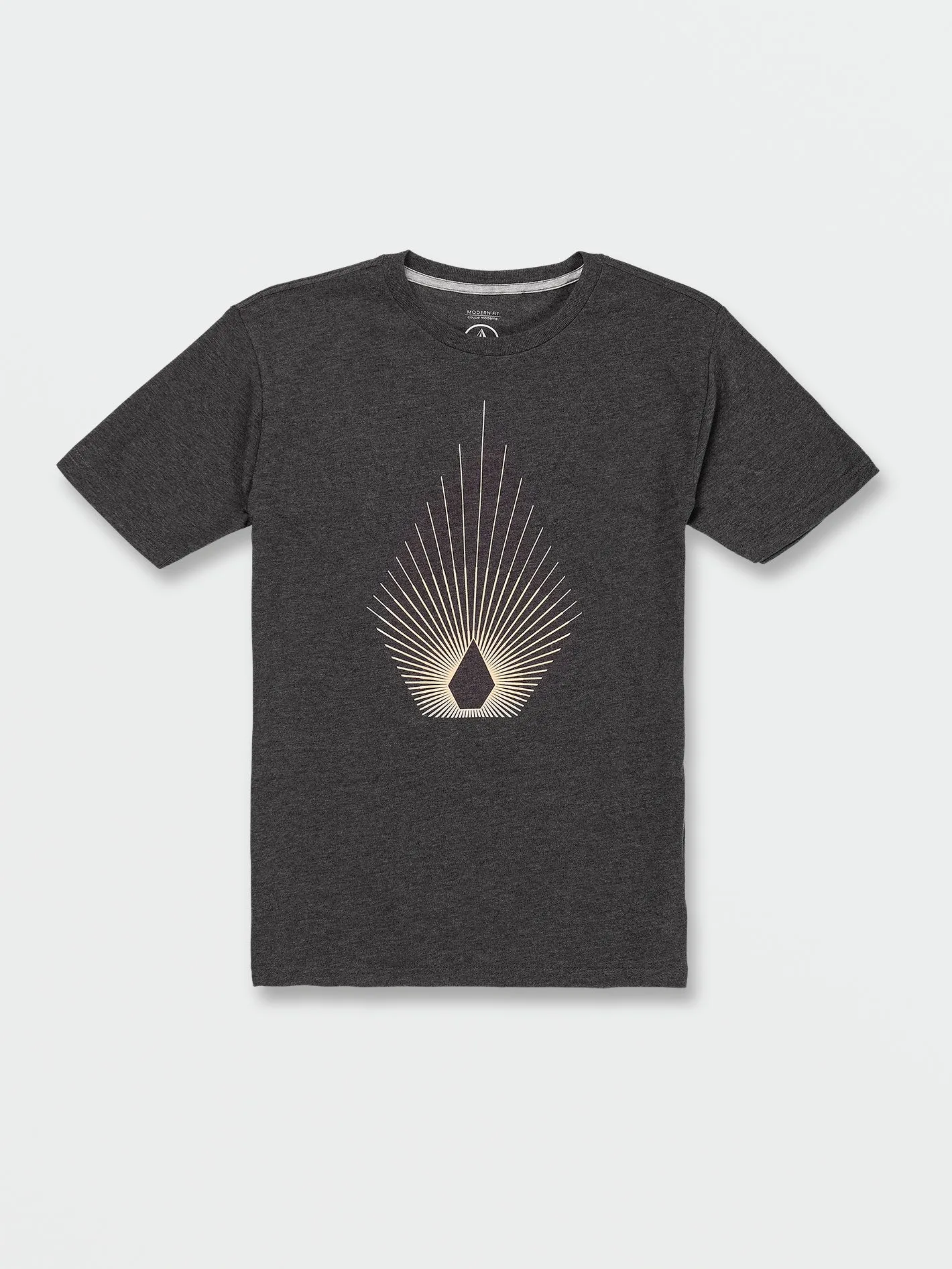 Little Boys Blister Short Sleeve Tee - Dark Black Heather sold by Volcom