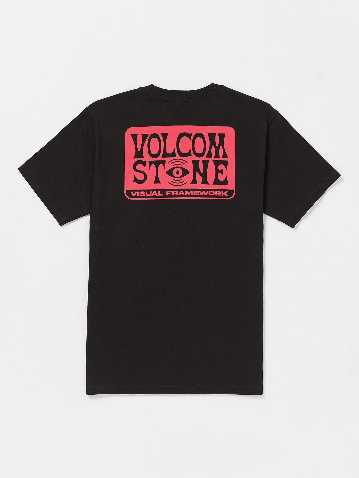 Viz Fray Short Sleeve Tee - Black sold by Volcom product image thumbnail 2