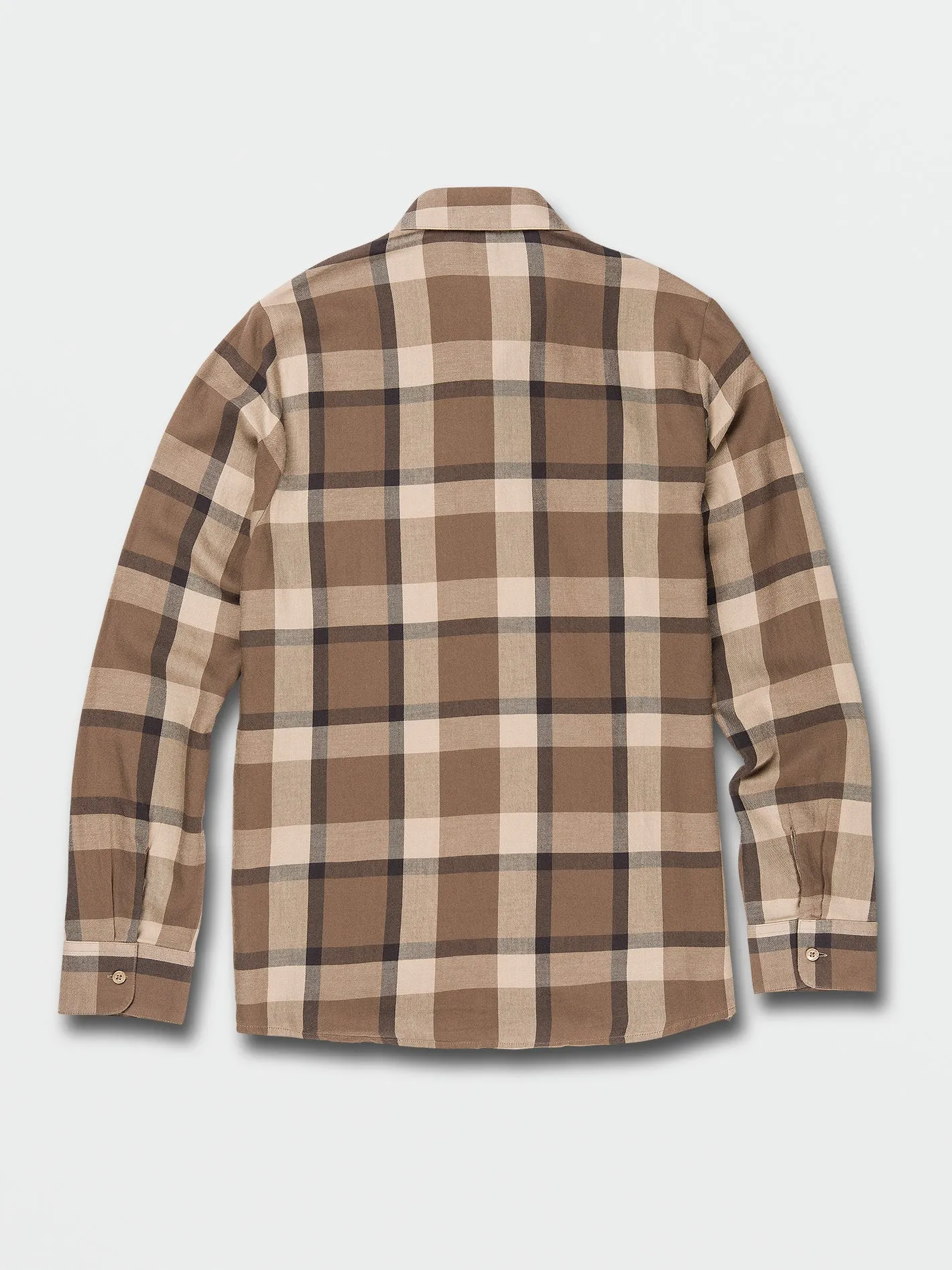 Curwin Long Sleeve Flannel - Mushroom sold by Volcom product image thumbnail 2