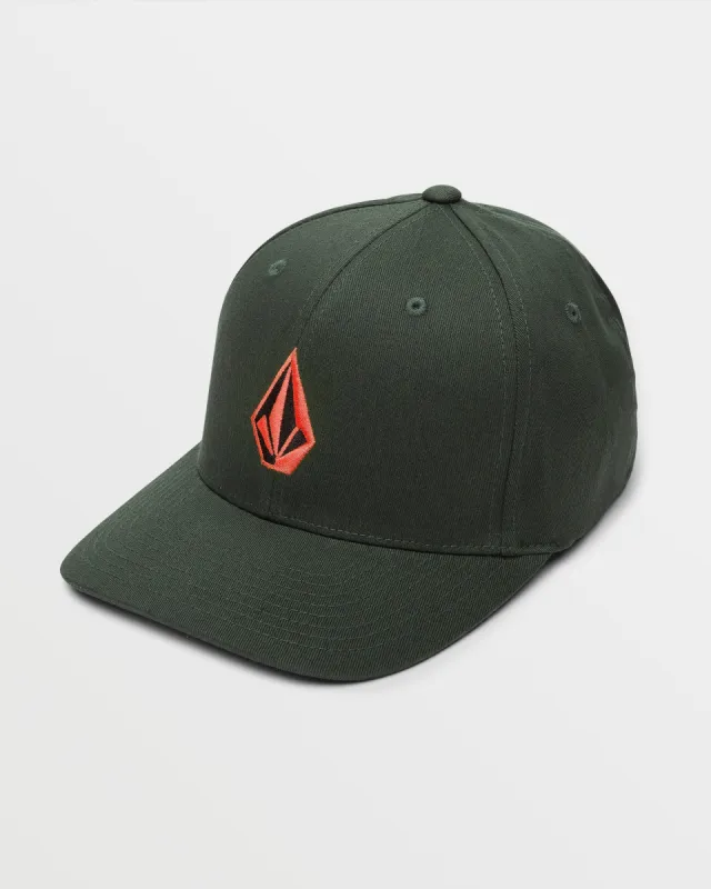 Full Stone Flexfit Hat - Dark Forest sold by Volcom