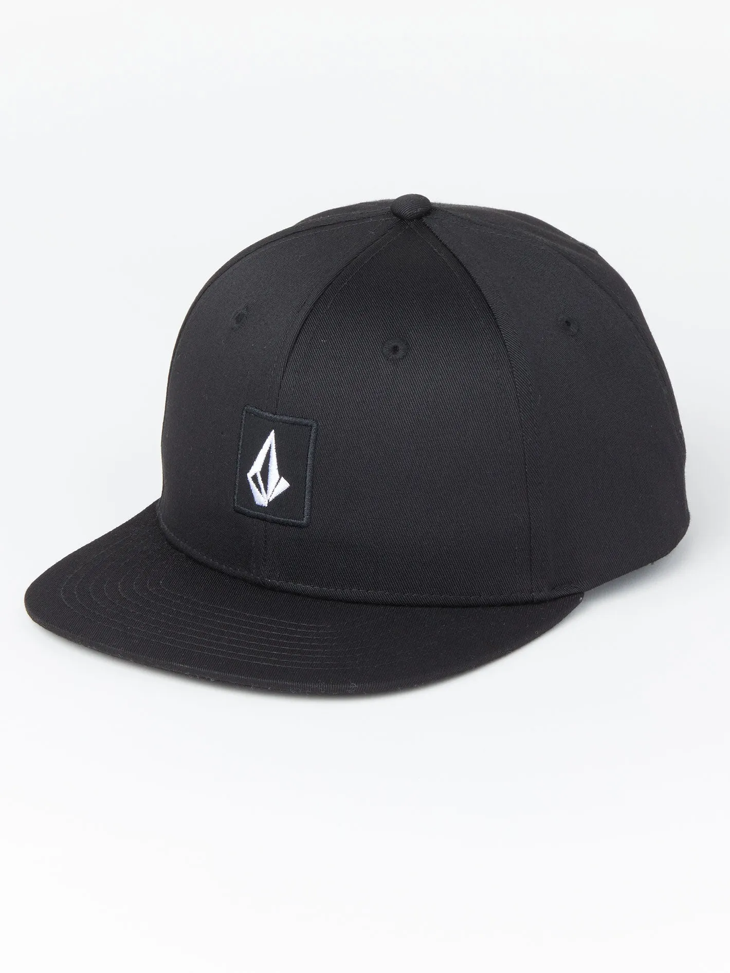 V Square Snapback - Black sold by Volcom