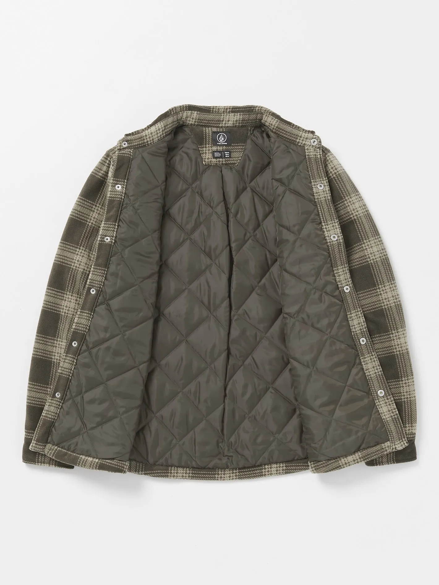 Bowered Fleece Long Sleeve Shirt - Wren sold by Volcom product image thumbnail 3