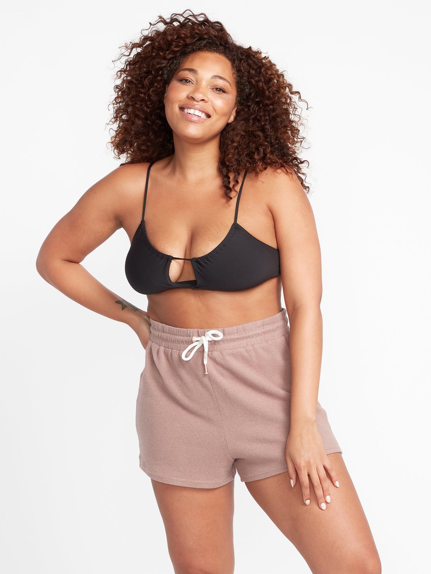 Lived In Lounge Fleece Shorts - Raisin sold by Volcom product image thumbnail 4