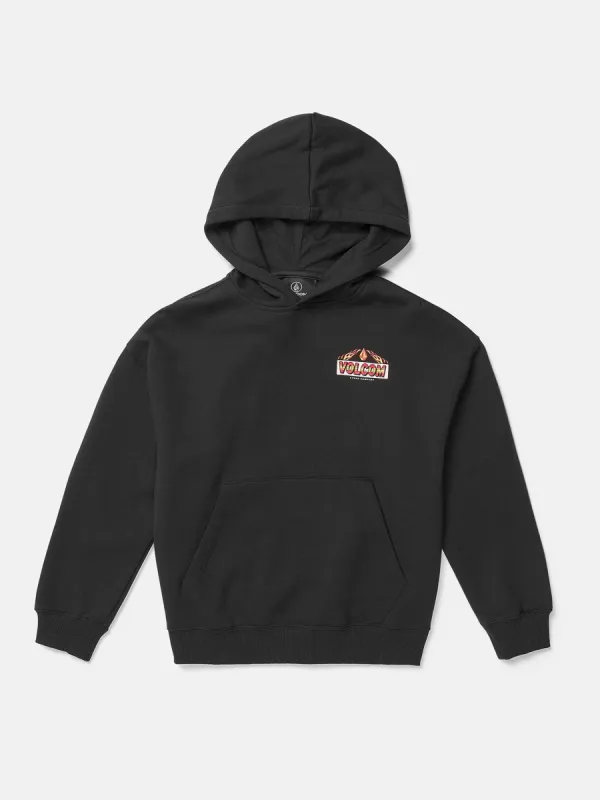 Big Boys Flamey V Pullover - Stealth sold by Volcom