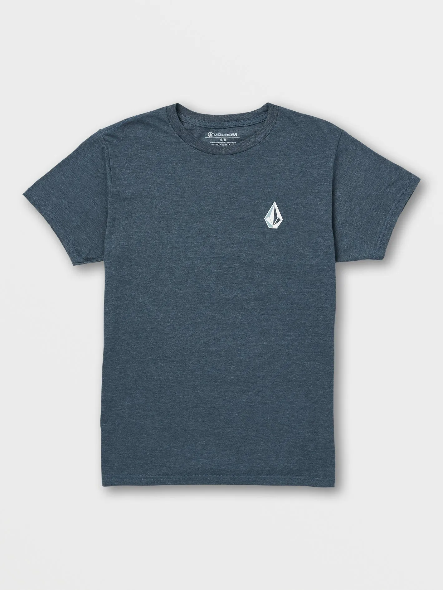 Mens Blaquedout Short Sleeve Tee - Navy Heather sold by Volcom